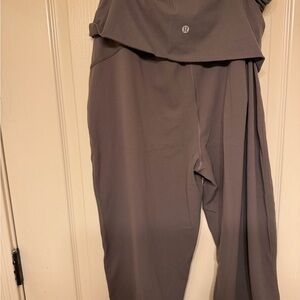 lululemon athletica Slate Gray Ribbed Leggings